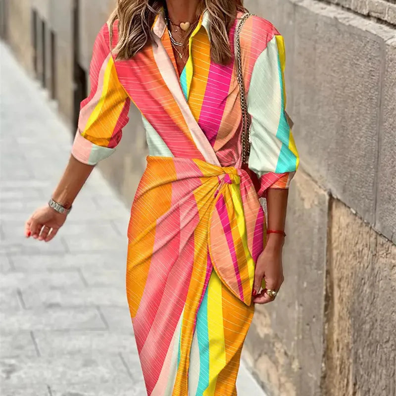 Leichtes und stilvolles Sommerkleid für heiße Tage