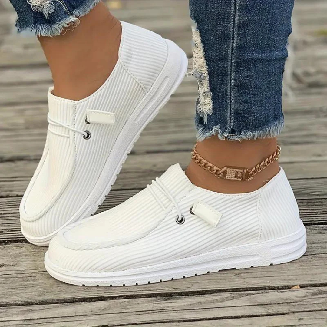 Bequeme Damen-Schlupfschuhe für heiße Sommertage | Flacher Komfortstyle