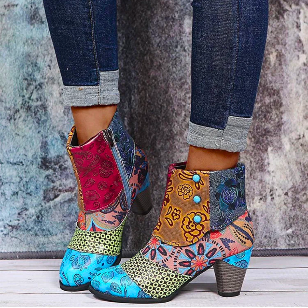 Stylische Damen Retro-Wasserdichte Stiefel für jeden Anlass