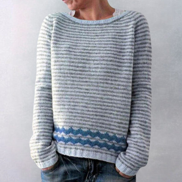 Stilvoller Damen Retro-Pullover für einen einzigartigen Look