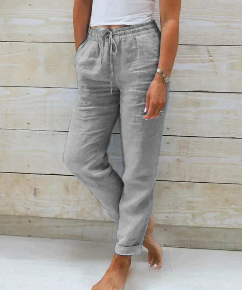 Elegante Damen Leinenhosen für stilvollen Sommerkomfort