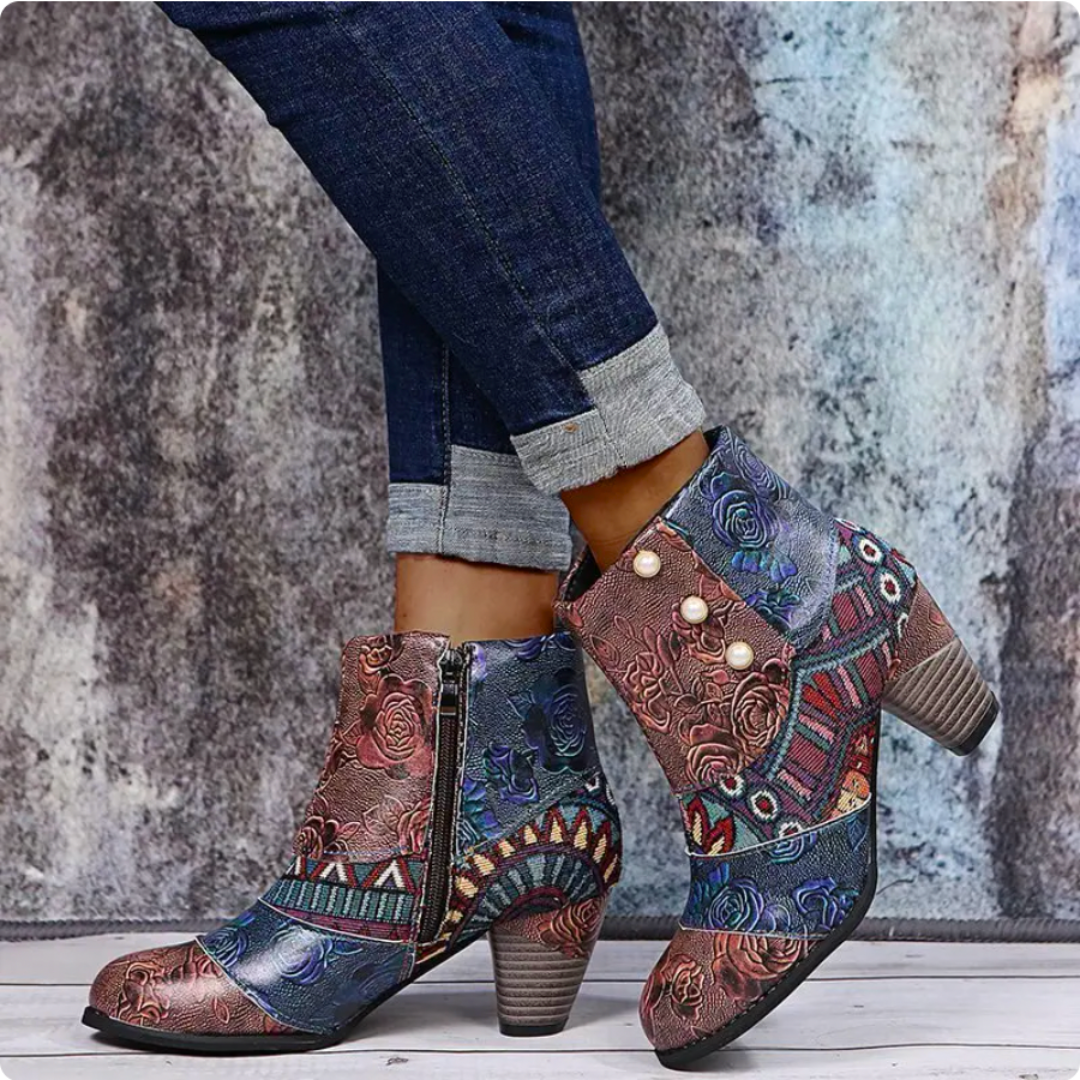 Stylische Damen Retro-Wasserdichte Stiefel für jeden Anlass