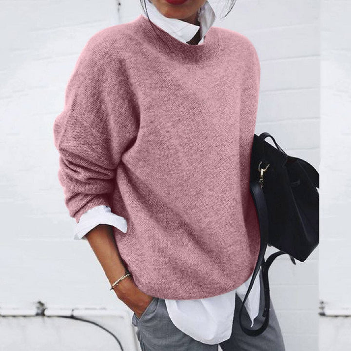 Bequemer und gemütlicher Wollpullover für kalte Tage