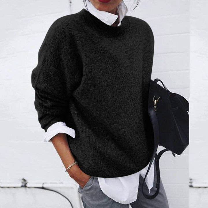 Bequemer und gemütlicher Wollpullover für kalte Tage