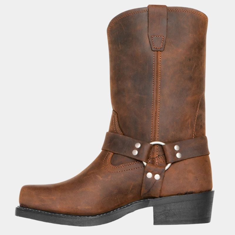 Robuste Cowboystiefel im stilvollen Vintage-Design für ultimativen Tragekomfort