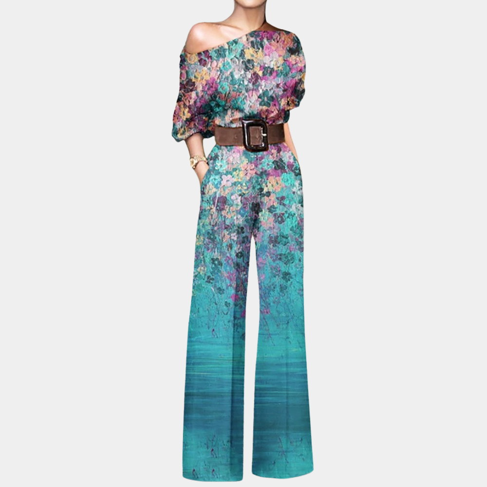 Stylischer Damen Overall im Schmetterlingsdesign