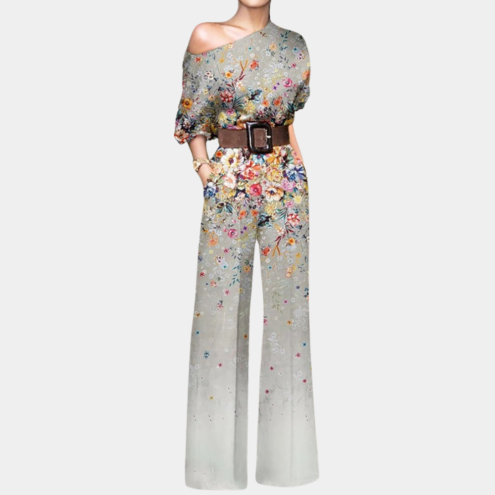 Stylischer Damen Overall im Schmetterlingsdesign