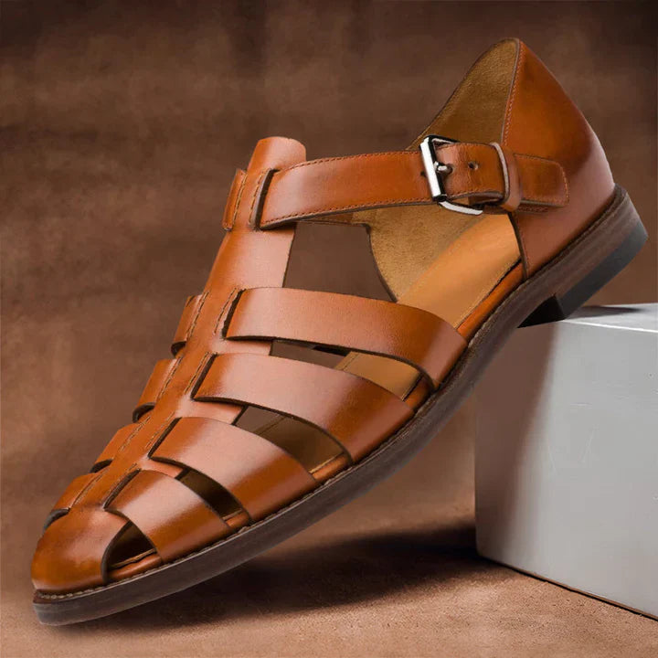 Klassische Ledersandalen für Stil und Komfort