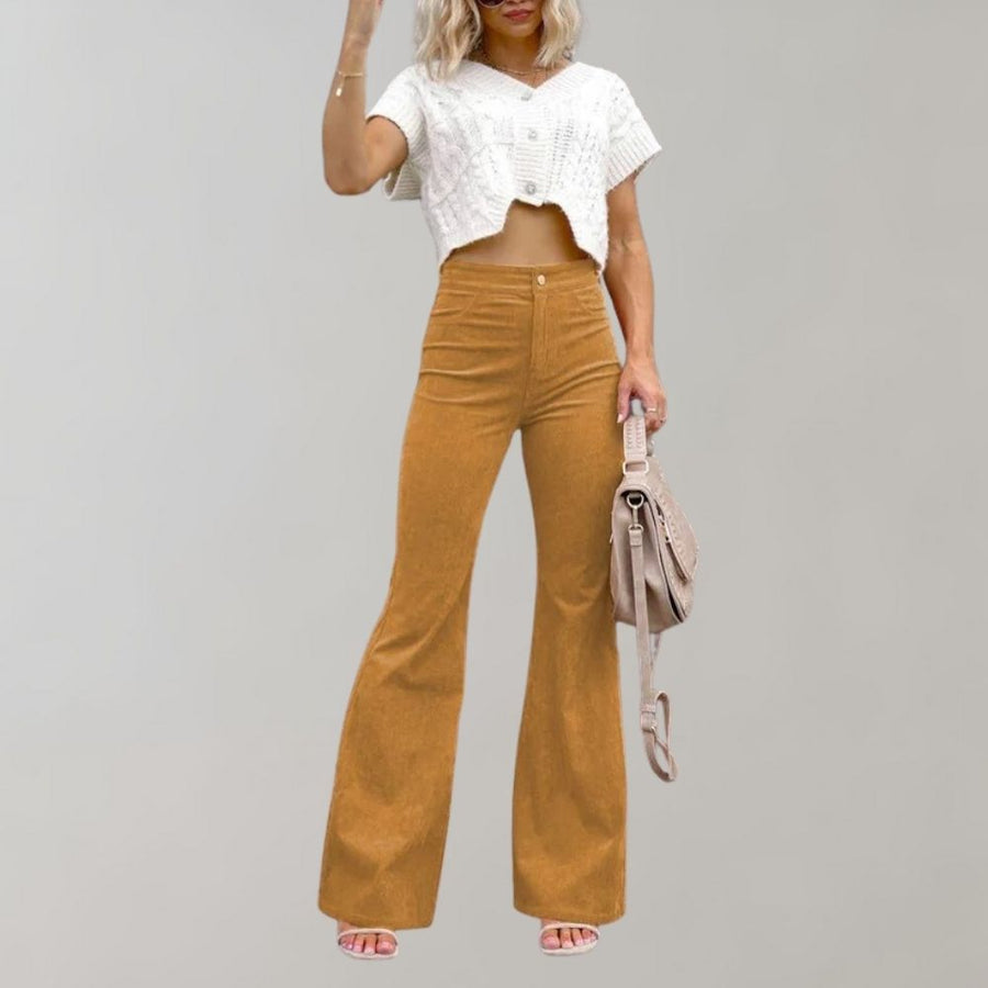 Stylische Cord-Schlaghosen für einen trendigen Look