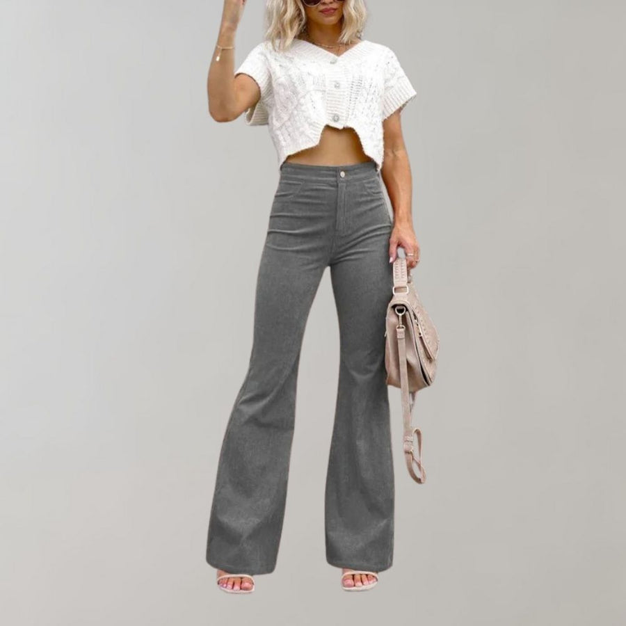 Stylische Cord-Schlaghosen für einen trendigen Look