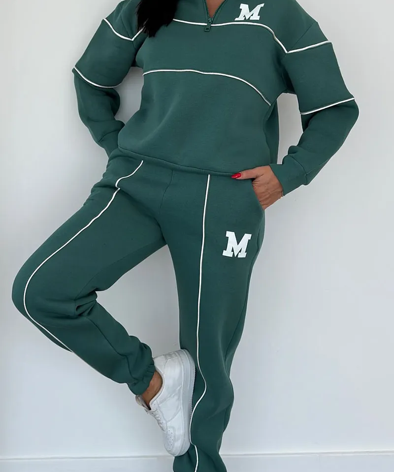 Sportlicher Damen Trainingsanzug
