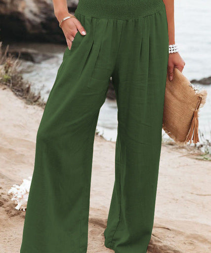 Komfortable Leinenhose für Damen