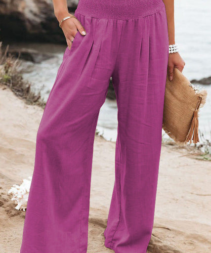 Komfortable Leinenhose für Damen