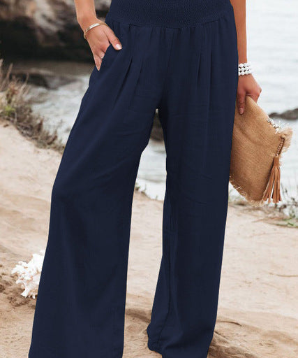 Komfortable Leinenhose für Damen