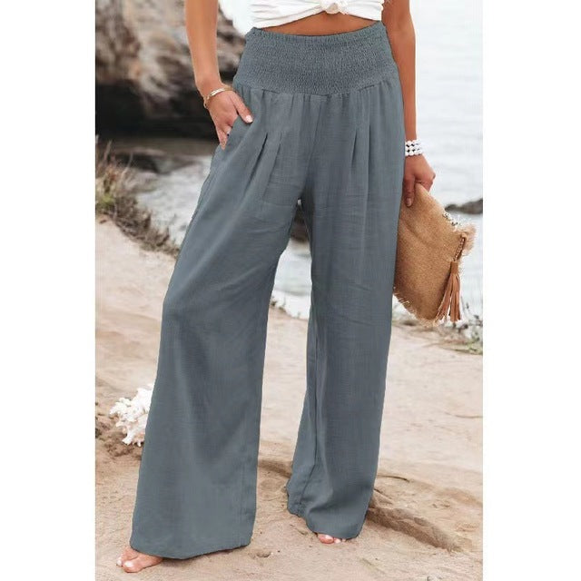 Komfortable Leinenhose für Damen