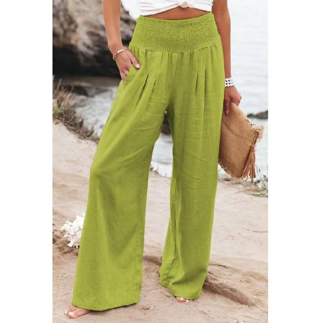 Komfortable Leinenhose für Damen