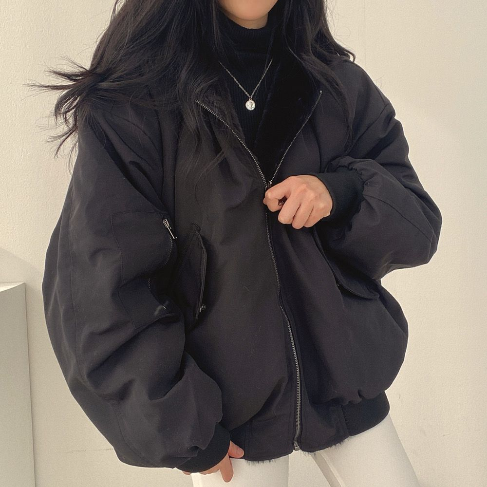 Stylische Wendejacke mit praktischer Kapuze für vielseitigen Look