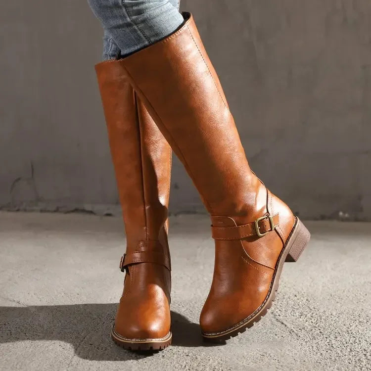 Stilvolle Lederstiefel für Damen – Trendige und elegante Begleiter für jeden Anlass