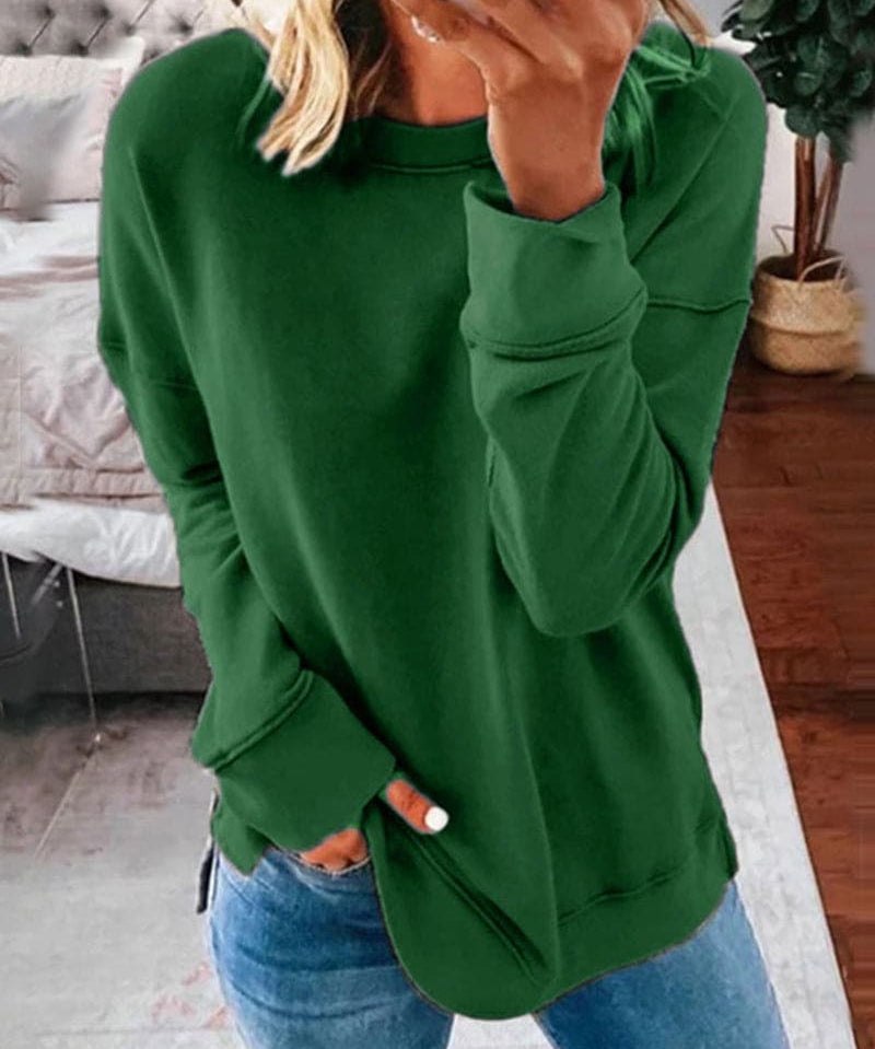 Elegantes Damen Sweatshirt für hohen Komfort und Weichheit