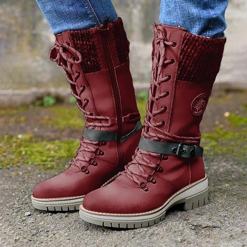 Komfortable Damenstiefel mit Rutschfester Sohle für stilvollen Komfort