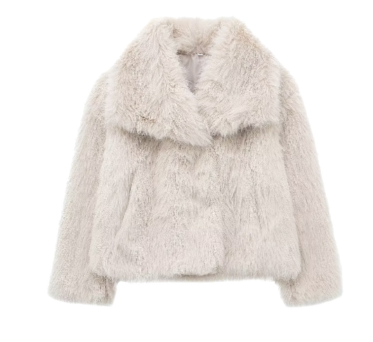 Stilvolle und warme Pelzjacke für jeden Anlass