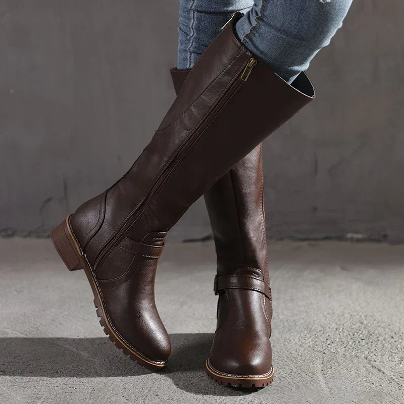 Stilvolle Lederstiefel für Damen – Trendige und elegante Begleiter für jeden Anlass