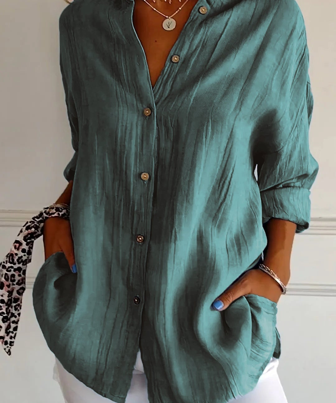 Elegantes Damen Button-Down-Hemd für einen stilvollen Look