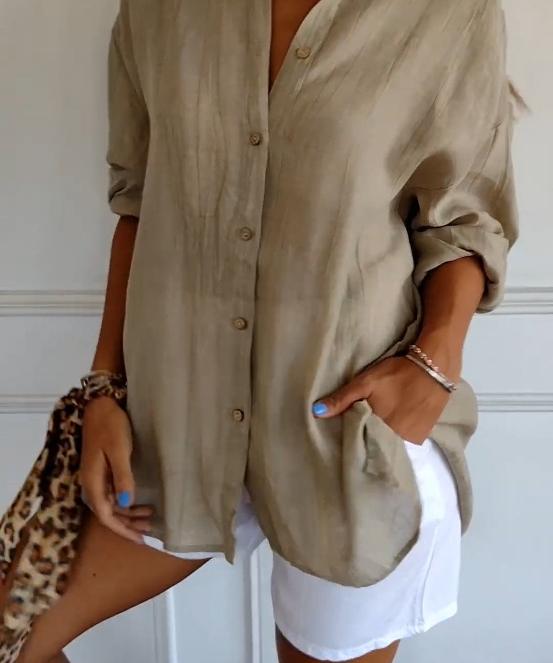 Elegantes Damen Button-Down-Hemd für einen stilvollen Look