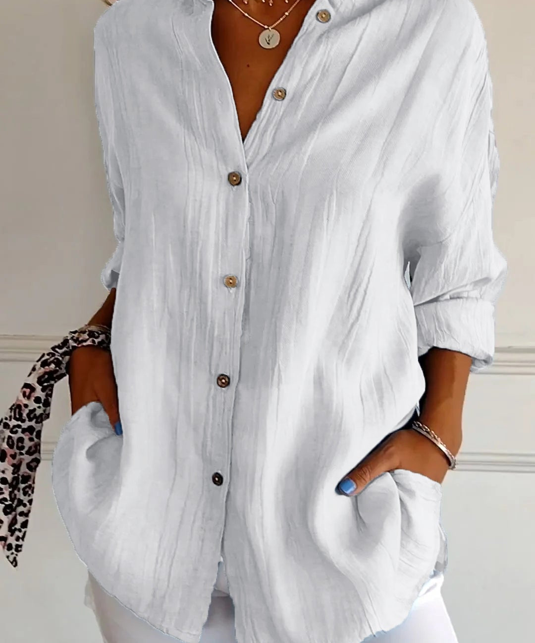 Elegantes Damen Button-Down-Hemd für einen stilvollen Look