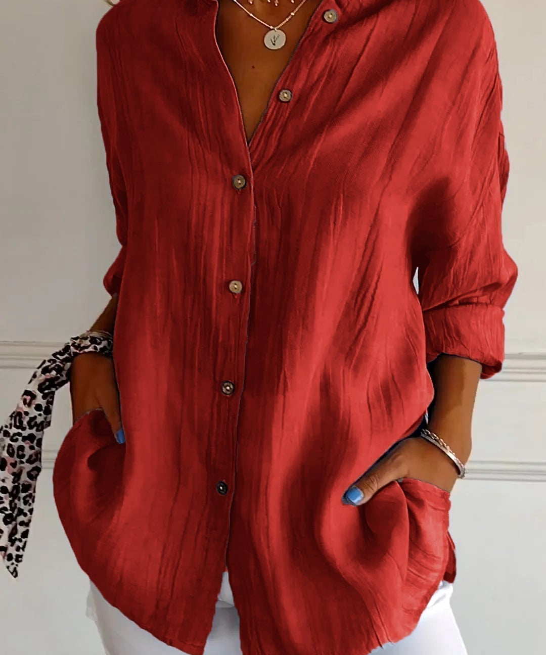 Elegantes Damen Button-Down-Hemd für einen stilvollen Look