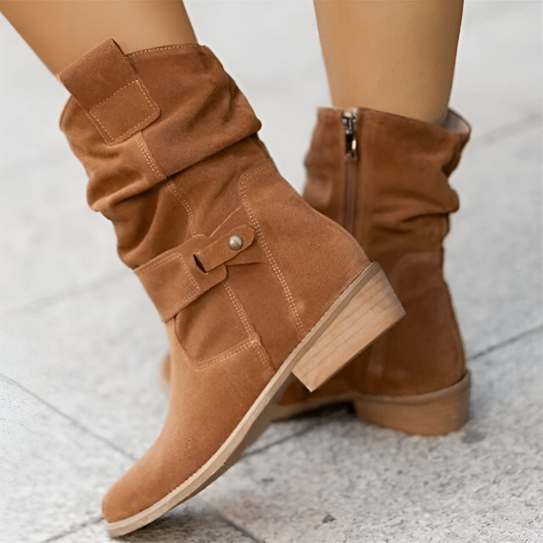 Bequeme lässige Stiefel mit weichem Fußbett für optimalen Komfort
