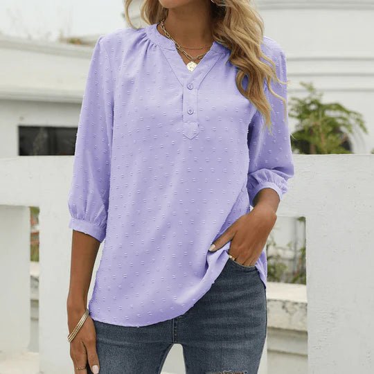 Stilvolle Patchwork Damenbluse – Perfekt für jeden Anlass