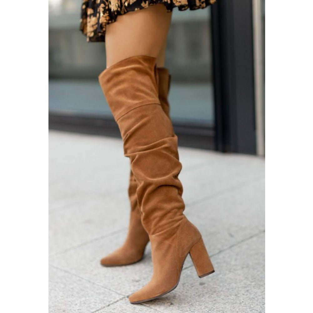 Overknee-Schlupfstiefel für Frauen