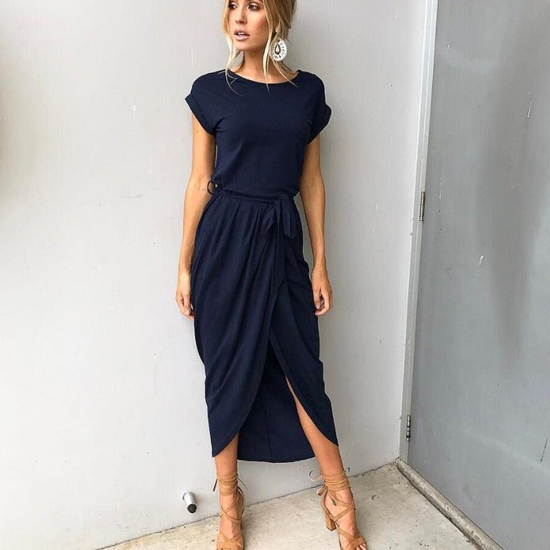 Kurzärmeliges Kleid